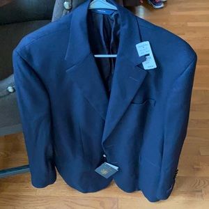 Brooks brothers Saxon navy 🧥 42L Madison 1818 NWT